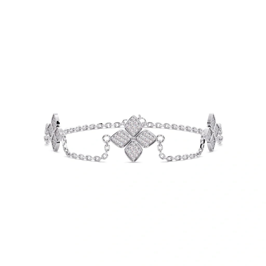 Diamond Fleur Bracelet