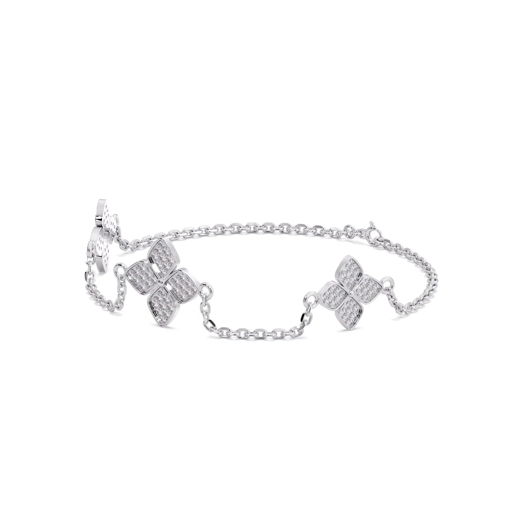 Diamond Fleur Bracelet