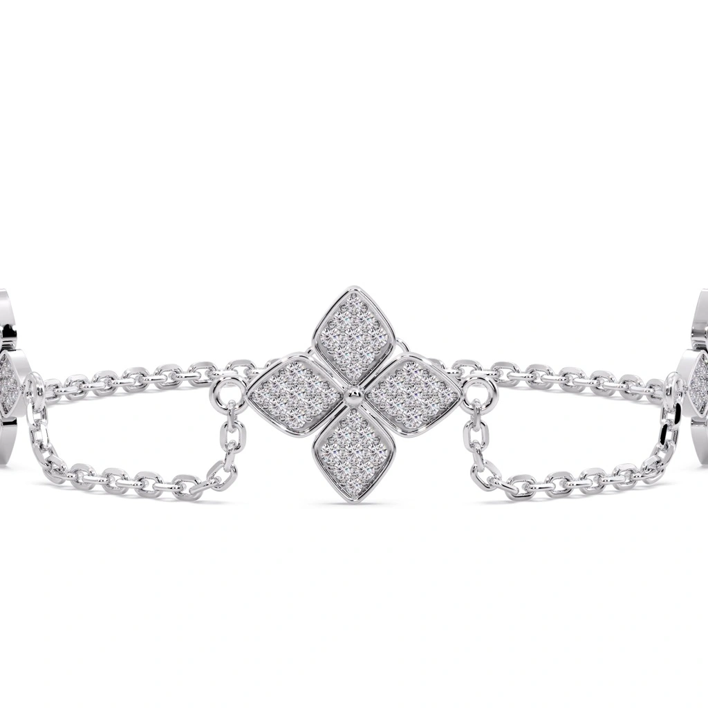 Diamond Fleur Bracelet