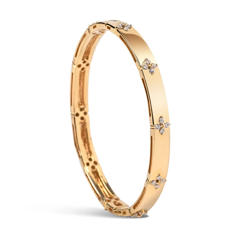 Diamond Dazzle Gold Bracelet