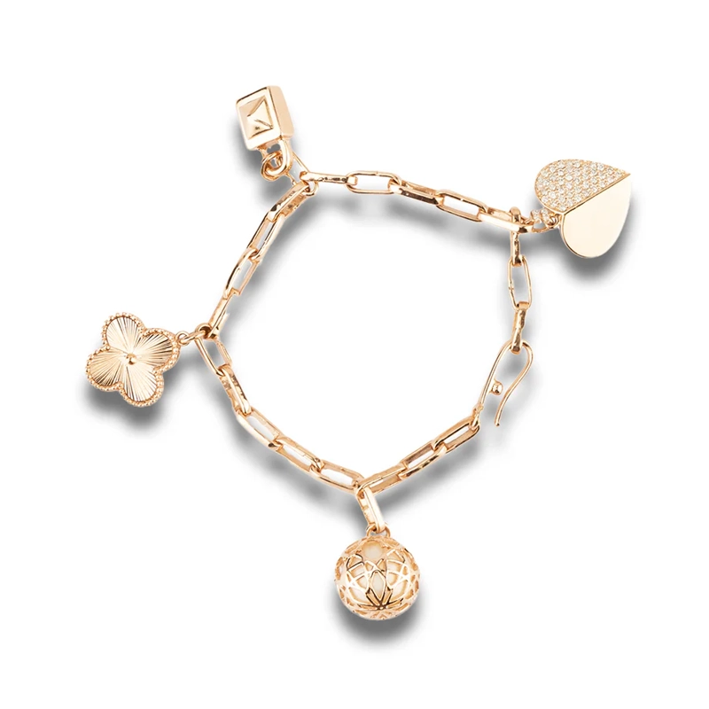 Charmingly Golden Bracelet