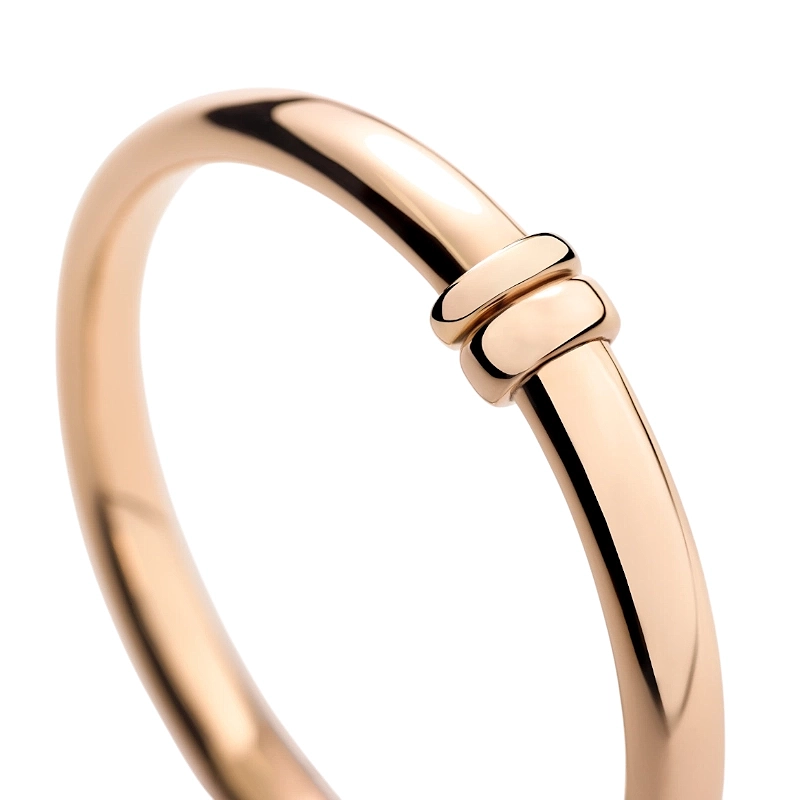 Opulent Rose Gold Signature Bracelet