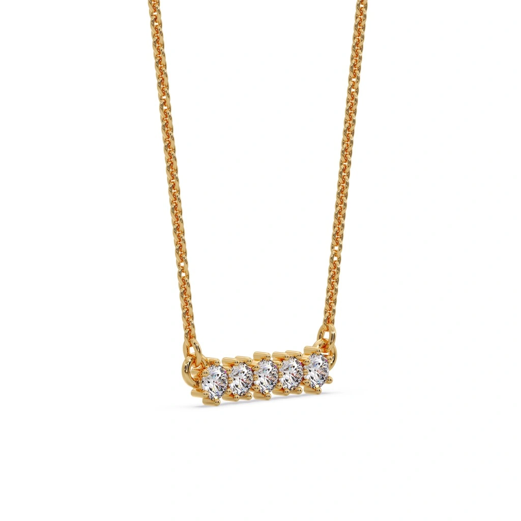 Diamond Cascade Necklace