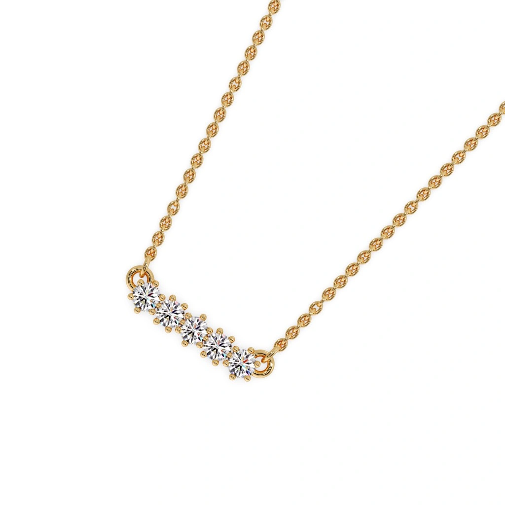 Diamond Cascade Necklace