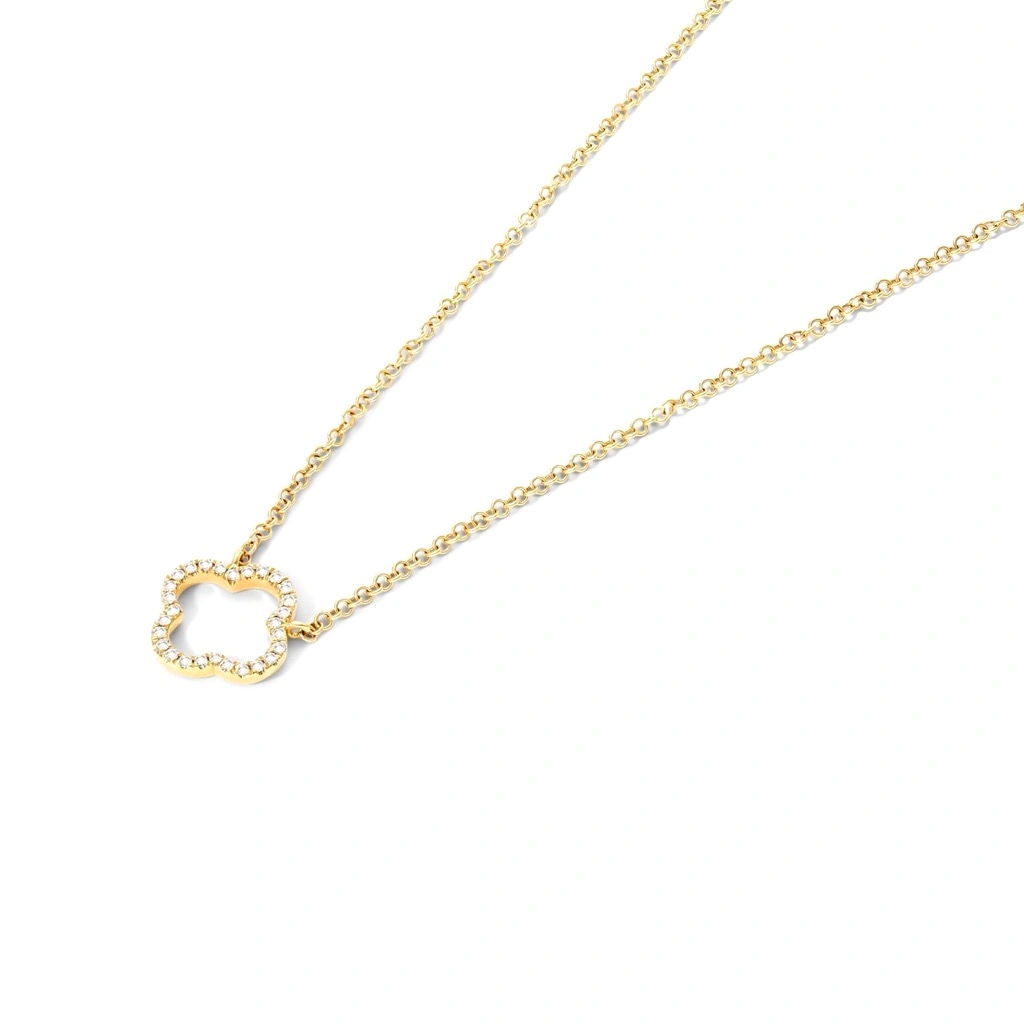 Clover Diamond Pendant
