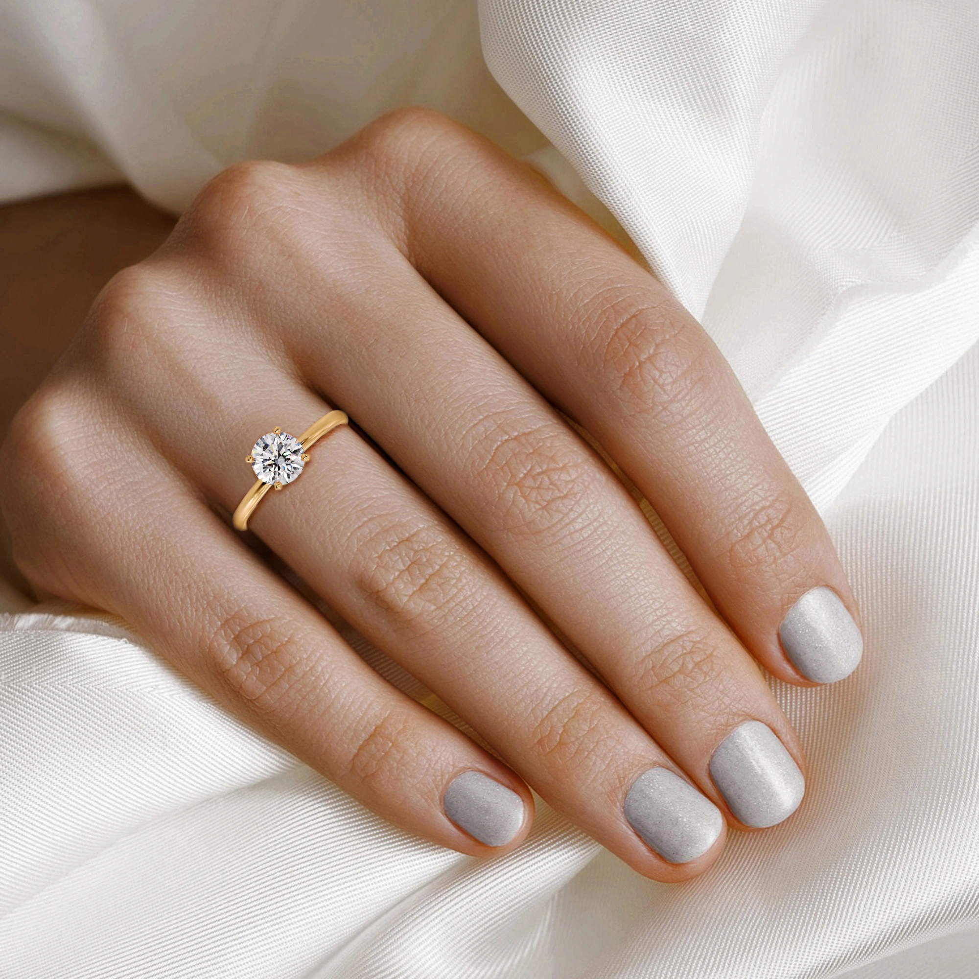 Timeless Solitaire Engagement Ring