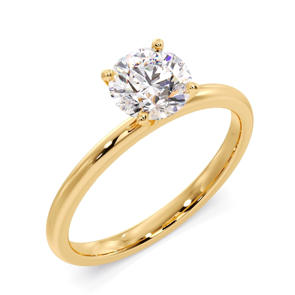 Timeless Solitaire Engagement Ring