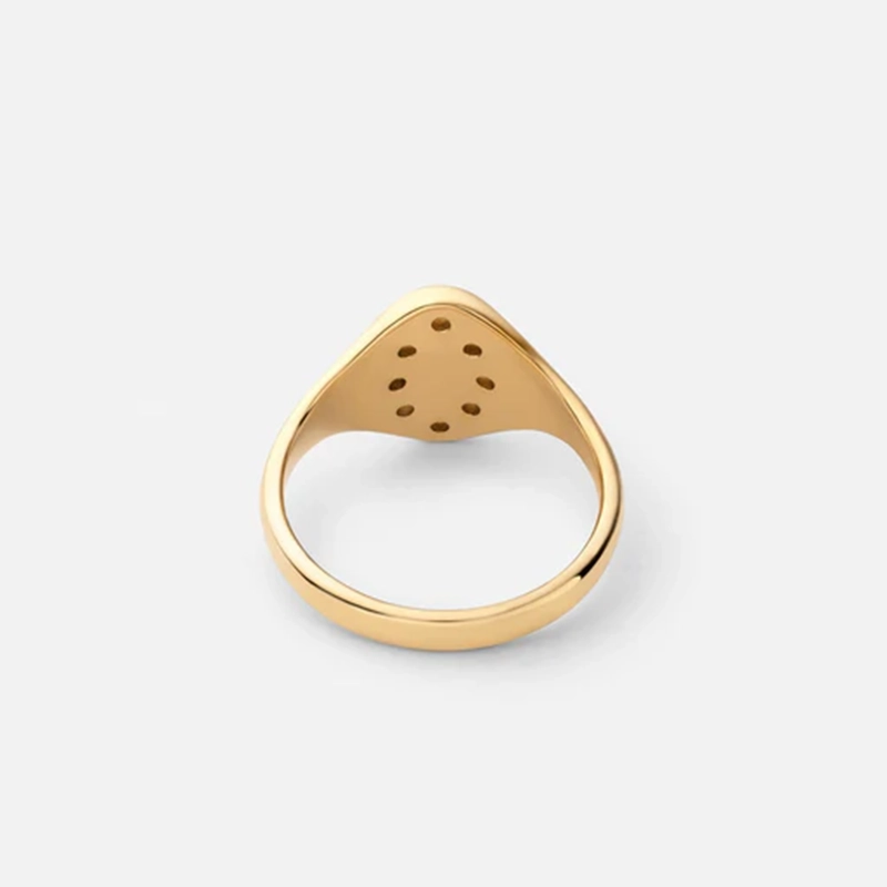 Stellar Radiance Signet Ring