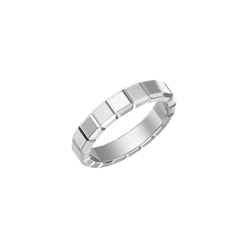 Square Silver Minimalist Ring