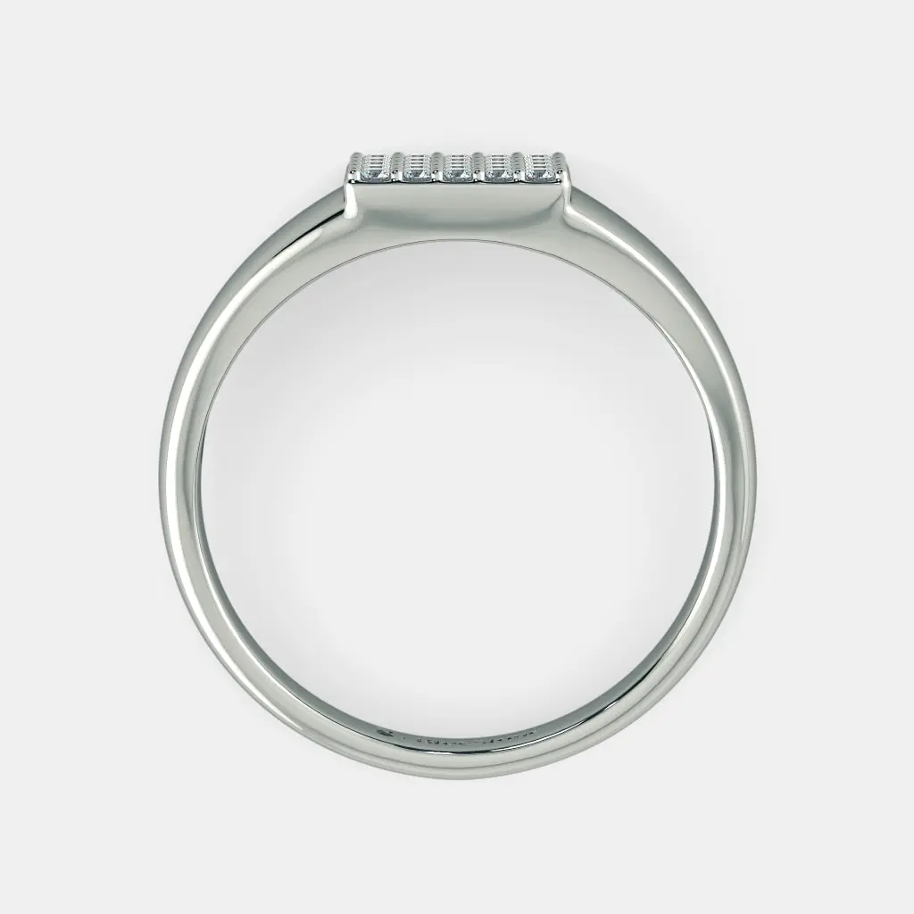 Regal Square Ring