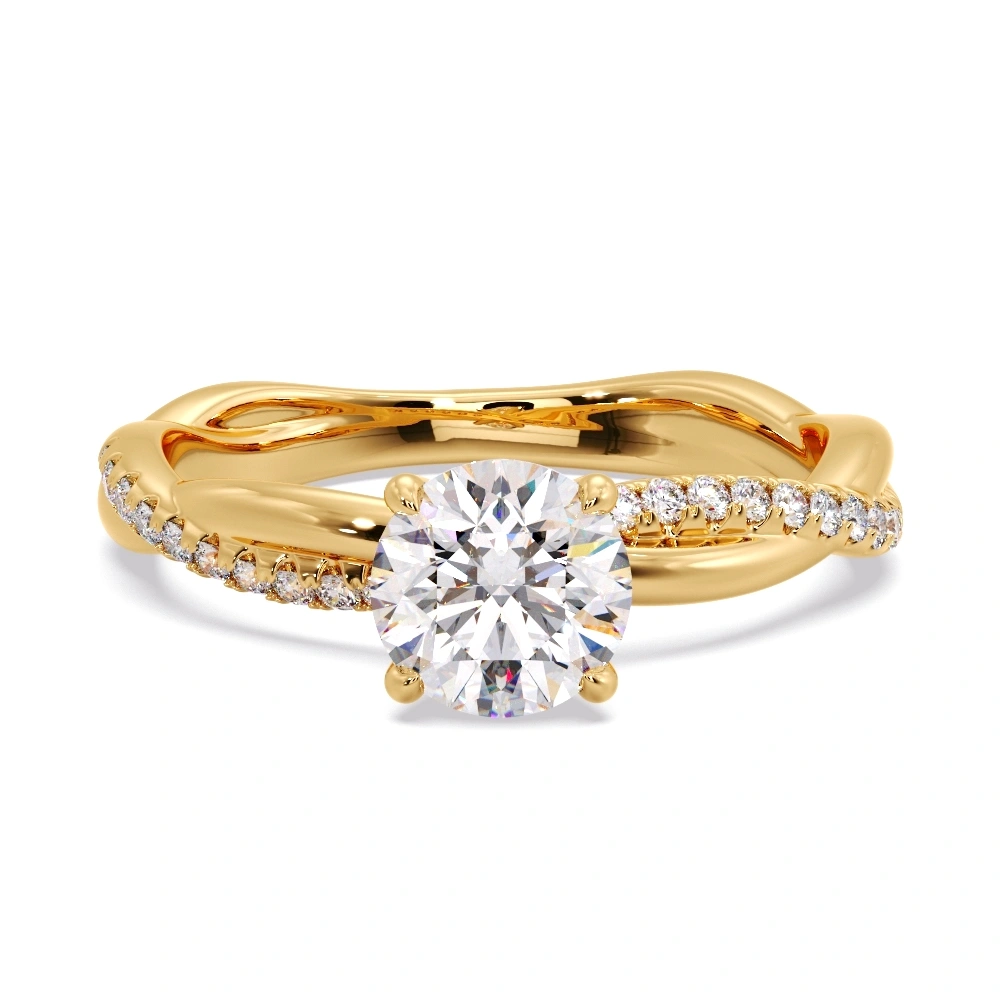 Pavé Rope Engagement Mount