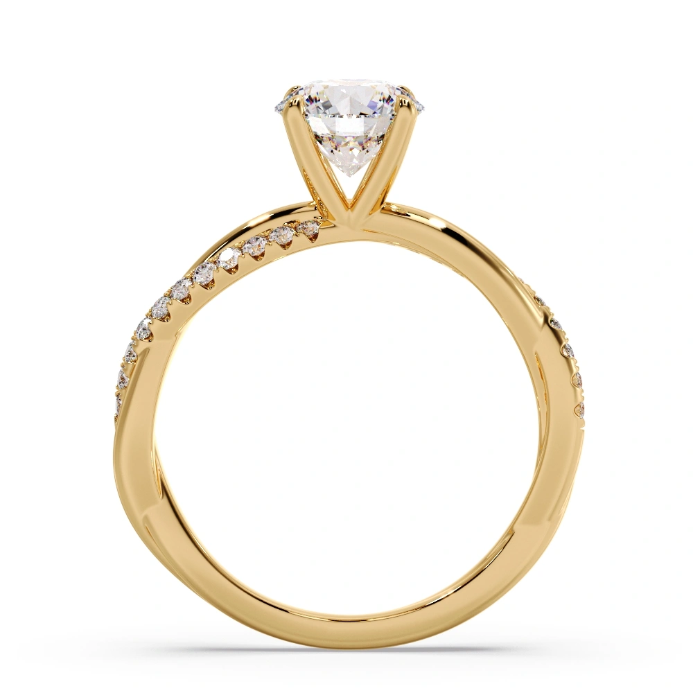 Pavé Rope Engagement Mount