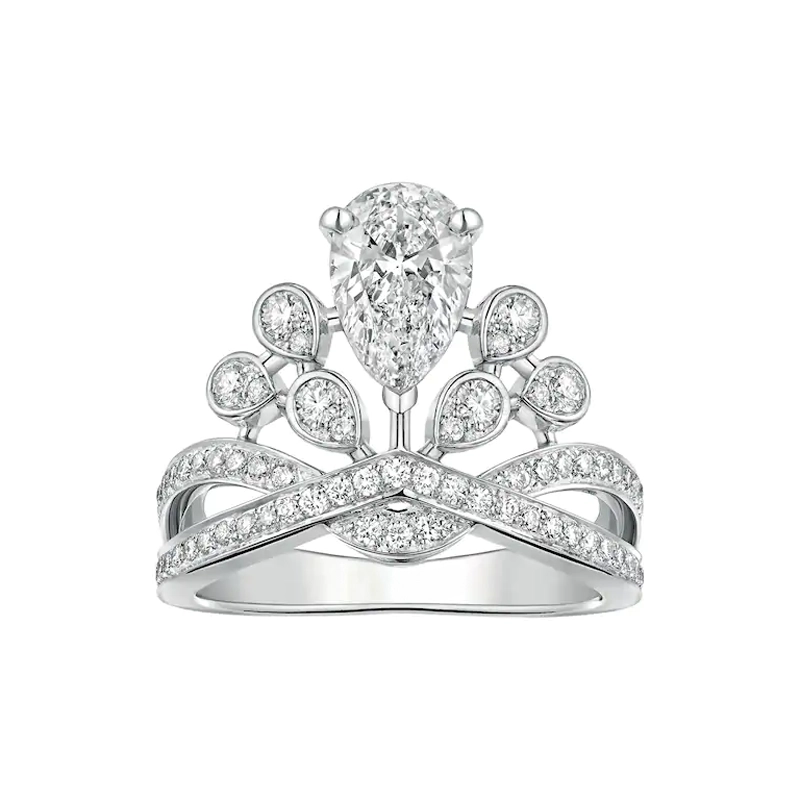 Tiara Engagement Ring